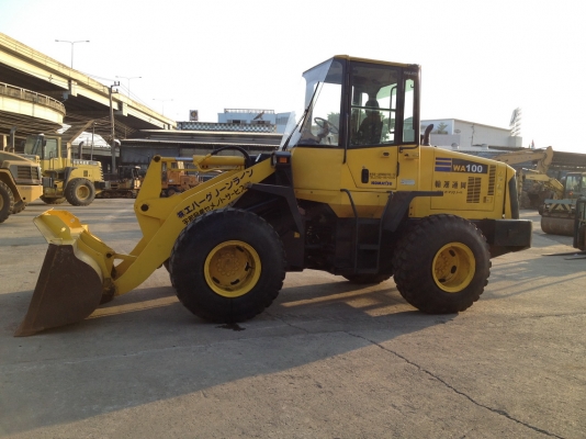 ลดกระหน่ำ รถตัก Komatsu WA100-5 ยางลม