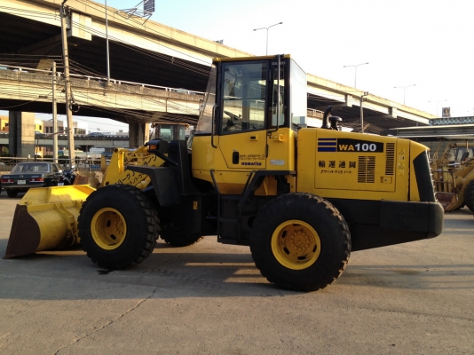 ลดกระหน่ำ รถตัก Komatsu WA100-5 ยางลม