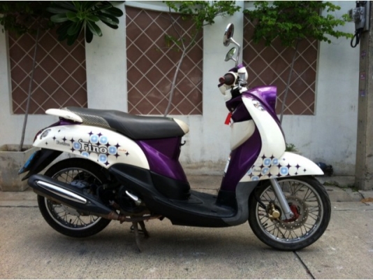 Yamaha Fino 115 cc เกย์แยก ภาษีปี 58 เอกสารครบ