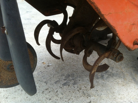 ขายถูกรถไถคูโบต้า K7 พร้อมโรตารี่เก่านอก