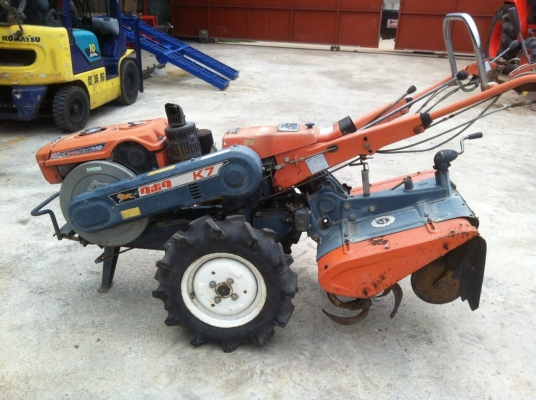 ขายถูกรถไถคูโบต้า K7 พร้อมโรตารี่เก่านอก