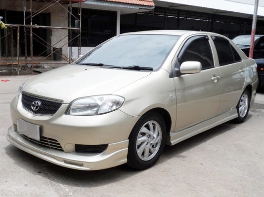 TOYOTA VIOS 1.5 J MT ปี 2005 จัดไฟแนนซ์ได้ ดาวน์ 8,000 T.086-527-9533