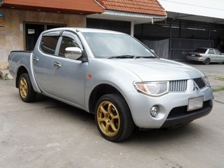 MITSUBISHI TRITON DOUBLECAB GLX 2.5 MT ปี 2007 ขายถูก จัดไฟแนนซ์ได้ ดาวน์ 8,000 T.086-527-9533