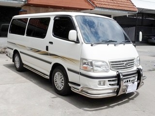 TOYOTA HIACE 3.0 GL MT ปี 2002 จัดไฟแนนซ์ได้ ดาวน์ 8,000 T.086-527-9533