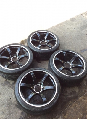 ขายล้อ LENSO ขอบ20 6รู กว้าง9 พร้อมยาง ถูกๆครับ  15500.-