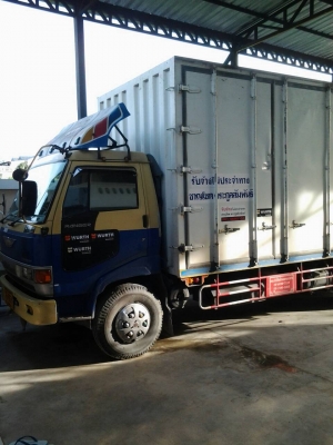 ขายHino FC 165 แรงม้า ตู้10บาน 5.70 ม. หรือแลกเปลี่ยนรถisuzu NMR 130 แรงม้า