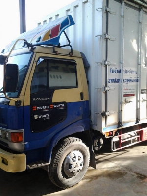 ขายHino FC 165 แรงม้า ตู้10บาน 5.70 ม. หรือแลกเปลี่ยนรถisuzu NMR 130 แรงม้า
