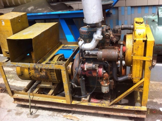 เครื่องปั่นไฟ เชื่อมได้ 40 KVA/380V สภาพพร้อมใช้