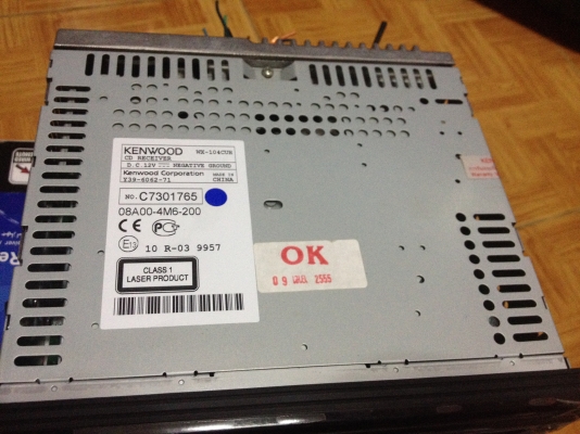 ขาย วิทยุ KENWOOD เล่นCD+MP3 ถอดออกจากฮอนด้ามา ขายถูกๆ1490 สนใจโทร0915195549 ขาย วิทยุ KENWOOD เล่นCD+MP3 ถอดออกจากฮอนด้ามา ขายถูกๆ1490 สนใจโทร0915195549