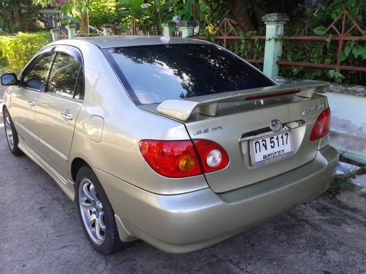 ขายรถบ้านเจ้าของขายเองTOYOTA ALTIS 1.8 Eขาย210000บ.