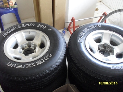 ขายอะไหล่ TOYOTA   ฮีโร่  ล้อแม็ก 6 รุ 5 รุ