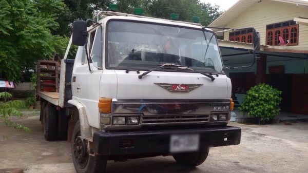 ขายรถสิบล้อเทเลอร์ FM187LA เครื่อง HO7C-185 แรง 2 เพลา สโลกลาง ทะเบียนพร้อม