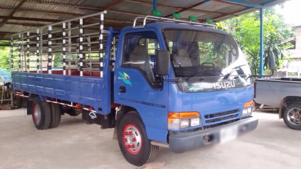 ขายรถบรรทุกหกล้อ ISUZU NPR66PX5S เครื่อง 4HF1-120 แรง ปี 39 ยาง 8.25 ช่วงยาว 5 เมตร