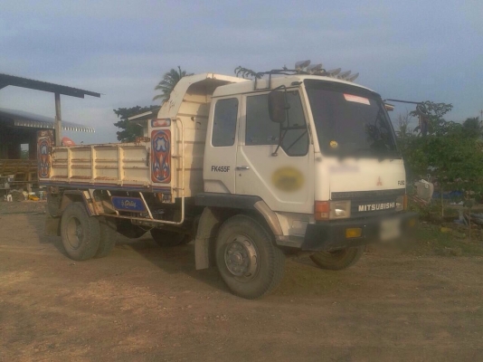 ขายรถบรรทุกหกล้อดัมพ์ MITSUBISHI FK455FRD เครื่อง 6D16-195 แรง ยาง 9.00 รถสวยพร้อมใช้งาน