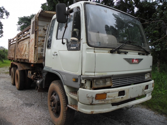 ขายรถบรรทุก HINO FM1M 2 เพลาดั้มเดิมๆเครื่องดีคัสซีสวยเครื่อง 220 แรงทะเบียนเต็ม