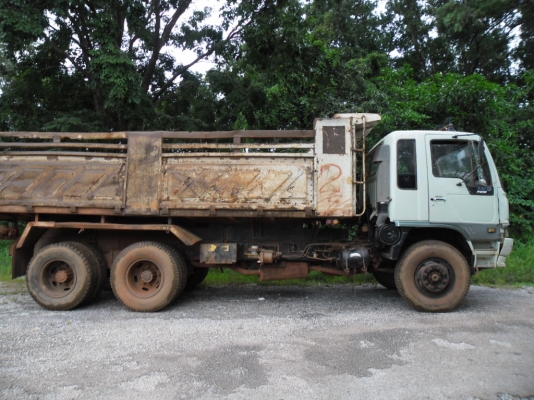 ขายรถบรรทุก HINO FM1M 2 เพลาดั้มเดิมๆเครื่องดีคัสซีสวยเครื่อง 220 แรงทะเบียนเต็ม