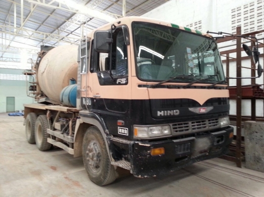 รถฮีโน่ 10 ล้อ FS2F โม่ปูน  340  แรงม้า. ปี 53  สนใจติดต่อ 081 - 6079515