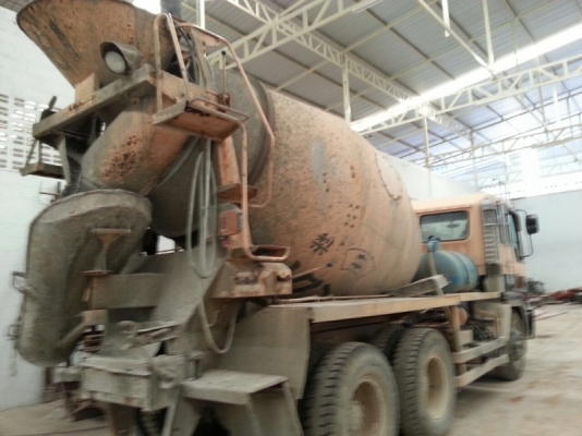 รถฮีโน่ 10 ล้อ FS2F โม่ปูน  340  แรงม้า. ปี 53  สนใจติดต่อ 081 - 6079515