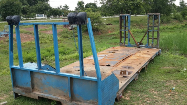 ขาย  ถาดเทรลเลอร์รถเกี่ยวข้าว พร้อมหางกระบอกไฮดรอริกซ์ ยกใส่ได้เลย แชชซี84   หรือขนาดใกล้เคียง สภาพสวย ขนาดมาตรฐาน