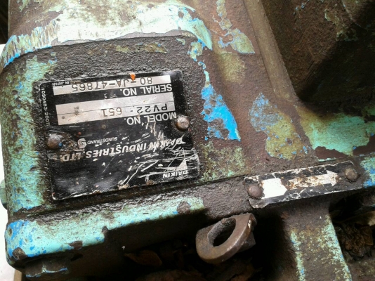 ขายรถตีดิน เครื่อง Isuzu 6SD/270 แรง ปั้ม ไดกิ้น 22 หางตี ยูซิดะ