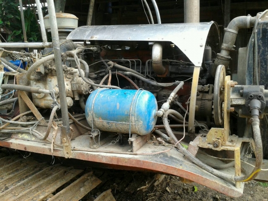 ขายรถตีดิน เครื่อง Isuzu 6SD/270 แรง ปั้ม ไดกิ้น 22 หางตี ยูซิดะ