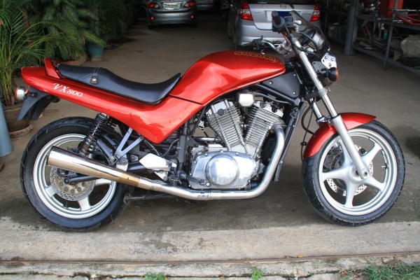 ขาย VX 800 CC  สีใหม่ ทะเบียนแท้พร้อมโอน 59000  รับแลก