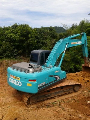 ขายรถแบคโฮKOBELCO sk 200-8 YN-12 7,xxx ชม.รถสวยพร้อมใช้