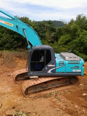 ขายรถแบคโฮKOBELCO sk 200-8 YN-12 7,xxx ชม.รถสวยพร้อมใช้