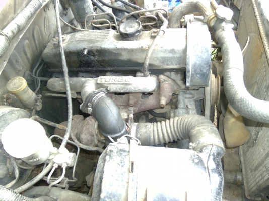 ขายเครื่อง4d55turbo+เกียร์