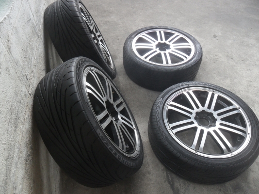 ล้อแม็ก 17นิ้ว 4รู100 พร้อมยาง 4 ล้อ ราคา 6500 บาท ล้อแม็ก 17นิ้ว 4รู100 พร้อมยาง 4 ล้อ ราคา 6500 บาท