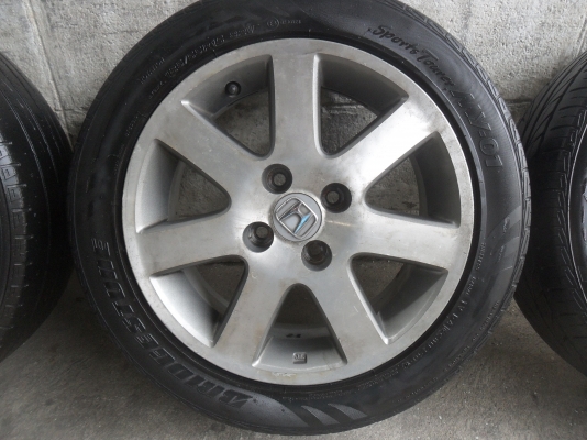 ล้อแม็ก 15นิ้ว 4รู100 พร้อมยาง สวยๆ 4ล้อ ราคา 4300 บาท ล้อแม็ก 15นิ้ว 4รู100 พร้อมยาง สวยๆ 4ล้อ ราคา 4300 บาท