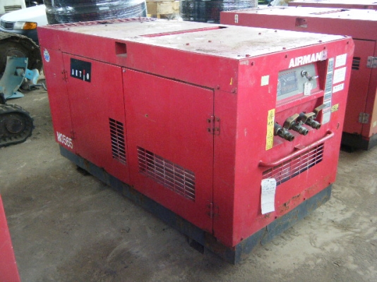 ปั๊มลม AIRMAN PDS175S ปี 2000 ชั่วโมงทำงาน 3808 สินค้านำเข้า เก่าญี่ปุ่นแท้ๆ ของดีราคาถูกนำเข้ามาเองครับ