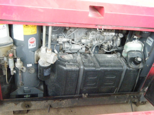 ปั๊มลม AIRMAN PDS175S ปี 2000 ชั่วโมงทำงาน 3808 สินค้านำเข้า เก่าญี่ปุ่นแท้ๆ ของดีราคาถูกนำเข้ามาเองครับ