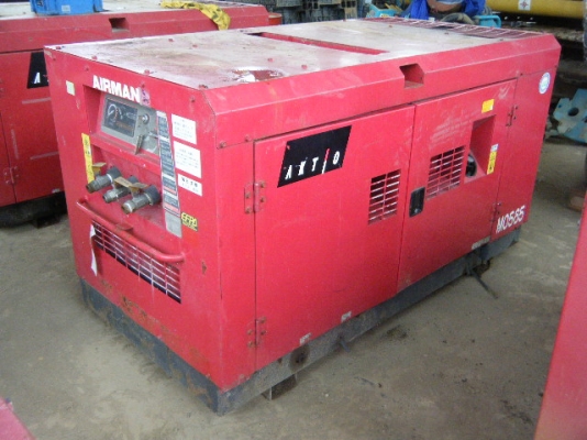 ปั๊มลม AIRMAN PDS175S ปี 2000 ชั่วโมงทำงาน 3808 สินค้านำเข้า เก่าญี่ปุ่นแท้ๆ ของดีราคาถูกนำเข้ามาเองครับ