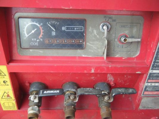 ปั๊มลม AIRMAN PDS175S ปี 2000 ชั่วโมงทำงาน 3650 สินค้านำเข้า เก่าญี่ปุ่นแท้ๆ ของดีราคาถูกนำเข้ามาเองครับ