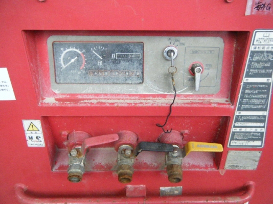 ปั๊มลม AIRMAN PDS175S ปี 2001 ชั่วโมงทำงาน 5862 สินค้านำเข้า เก่าญี่ปุ่นแท้ๆ ของดีราคาถูกนำเข้ามาเองครับ