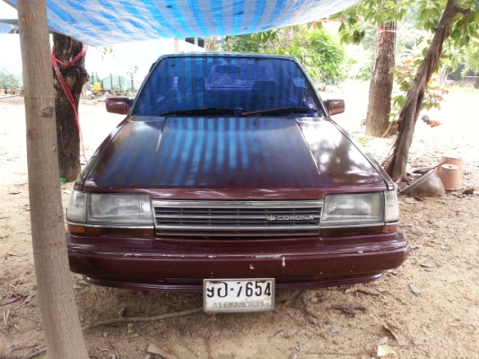 ขาย โตโยต้า โคโรน่า รุ่นตู้เย็น(รถบ้าน) เครื่อง 4a เกียร์ออโต้ 1600cc แก๊ส+น้ำมัน เครื่องเยี่ยม (ท้าพิสูจน์)