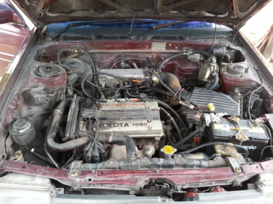 ขาย โตโยต้า โคโรน่า รุ่นตู้เย็น(รถบ้าน) เครื่อง 4a เกียร์ออโต้ 1600cc แก๊ส+น้ำมัน เครื่องเยี่ยม (ท้าพิสูจน์)