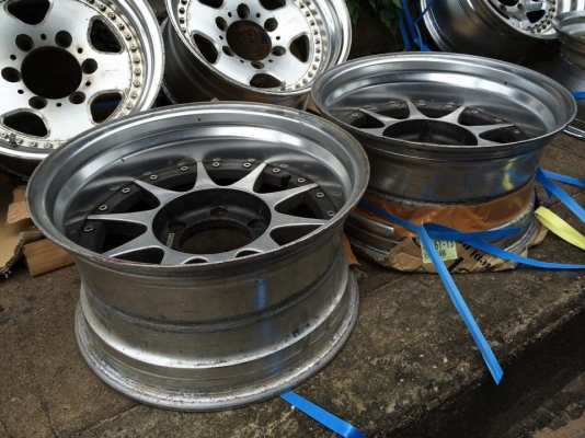ขายล้อ2 ชิ้นแท้  ENKEI HR385 ขอบ 16x8 ออฟ-35 6/139.7 มี 1 คู่