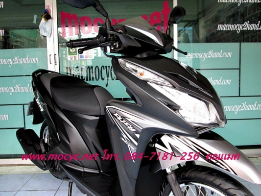 CLICK 125 i รุ่น combibrake สีดำด้าน รถเดือน ต.ค.ปี56 ไมล์ 7861 โล ของแถม 2 รายการ 36900