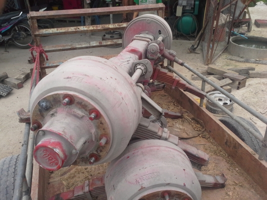 เพลา york พร้อมเเหนบ เพลา york พร้อมเเหนบ