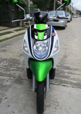 Suzuki  Let&rsquo;s  หัวฉีด  2013 สวยใสน่ารัก เดิมดี ไม่มีบิวด์ เพียง 22,900 บาทเท่านั้น