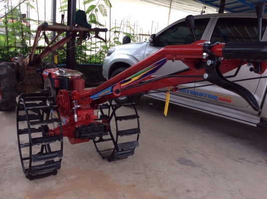 เครื่องคูโบต้ารุ่น ET95 พร้อมรถไถนาเดินตาม กระทิงเเดง รุ่น 3 เกียร์ สภาพสวย พร้อมใช้งาน