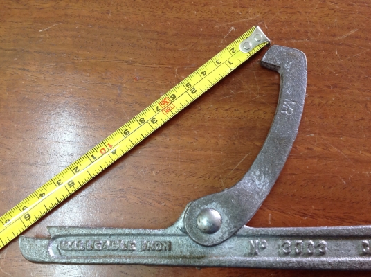 ขายประแจถอดกรอง Vintage Chicago Specialty Mfg.Co. Grab and Turn Wrench Spanner No.3003 Oil Gas