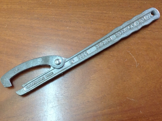 ขายประแจถอดกรอง Vintage Chicago Specialty Mfg.Co. Grab and Turn Wrench Spanner No.3003 Oil Gas