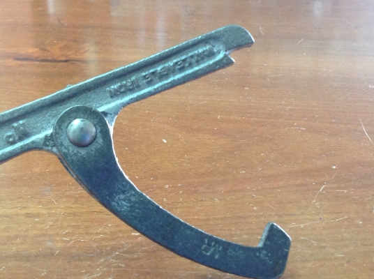 ขายประแจถอดกรอง Vintage Chicago Specialty Mfg.Co. Grab and Turn Wrench Spanner No.3003 Oil Gas