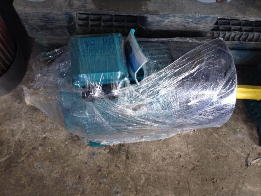 ขายมอเตอร์ Brooks 30 HP. 1450 rpm. 380V สภาพของใหม่ ไม่เคยใช้งานครับ