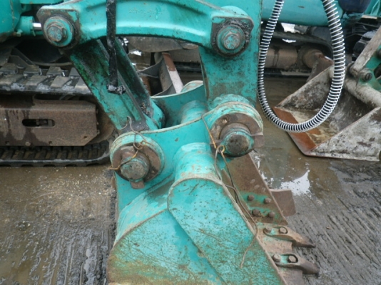 Komatsu PC45-1 #2784 Cab piping steel shoe รอนำเข้าจากญี่ปุ่น โทร. 080-6565422 (หนิง)