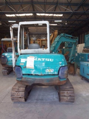 Komatsu PC45-1 #2784 Cab piping steel shoe รอนำเข้าจากญี่ปุ่น โทร. 080-6565422 (หนิง)