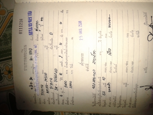 ขายรถ ตู้โตโยต้า